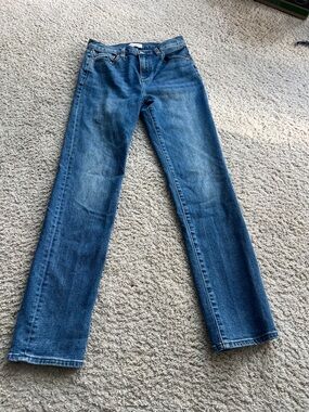 Pistola Cassie high rise straight leg jeans size 27